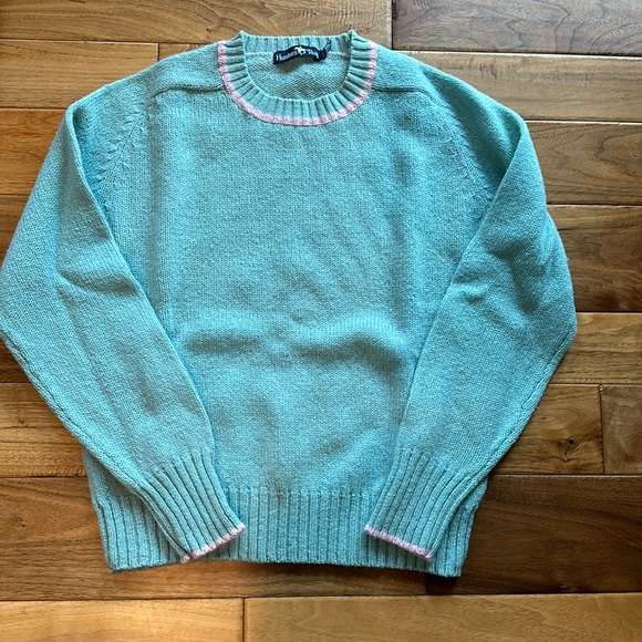 Vtg Hunters Run wool crewneck sweater. - Picture 1 of 6